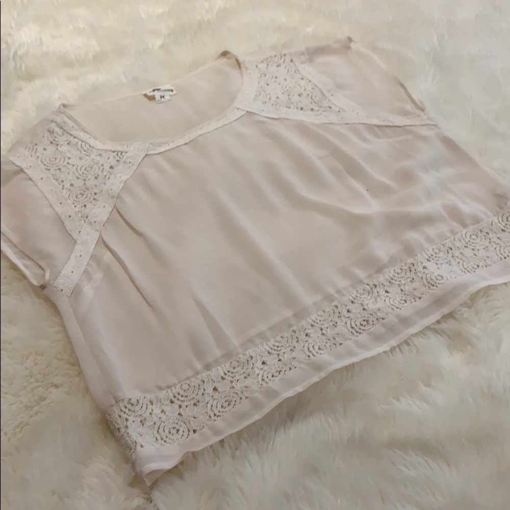 Sheer Lace Camisole - Picture 3 of 4